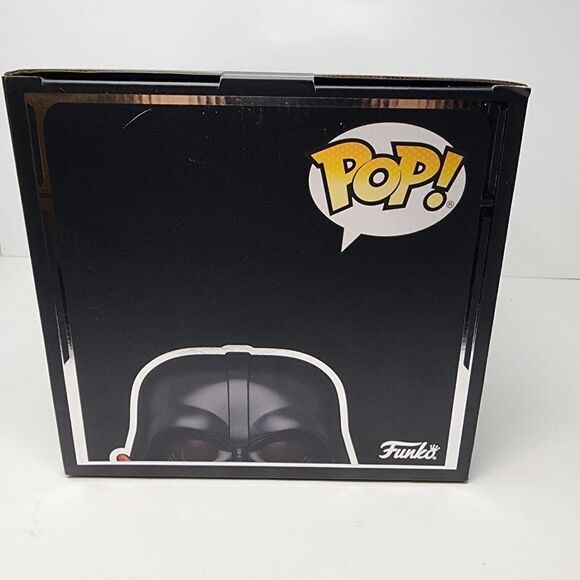 FUNKO POP! STAR WARS JUMBO 10" DARTH VADER FIGURE LIGHTS & SOUND #574 Exclusive - Picture 6 of 6